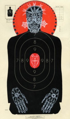 Jennifer Davis - Painted Shooting Targets 005