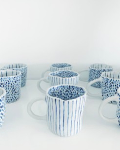 Still life photo of a group of cups.